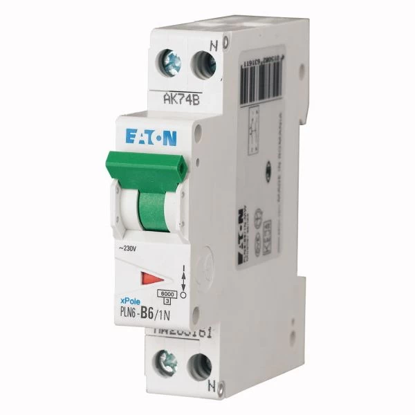 Eaton Moeller PLN - Installatieautomaat PLN6-C2/1N-MW
