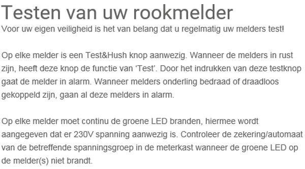 Ei 605 - Rookmelder EI605 - Afbeelding 13