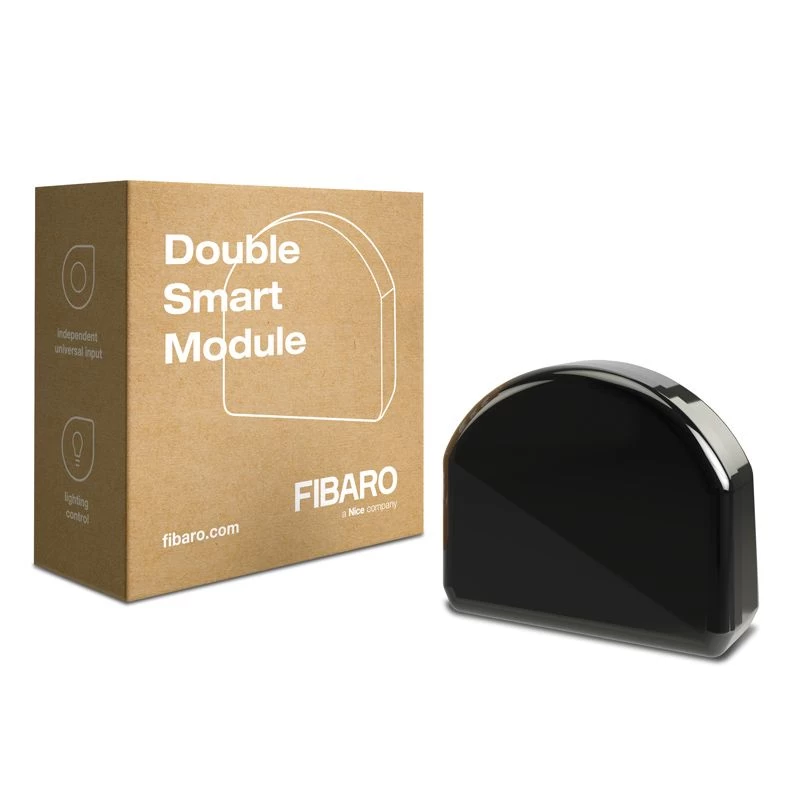 FIBARO Z-Wave - Double Smart Module FGPB-101-1 ZW5