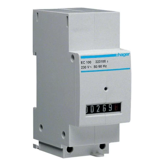 Hager EC - Bedrijfsurenteller EC100