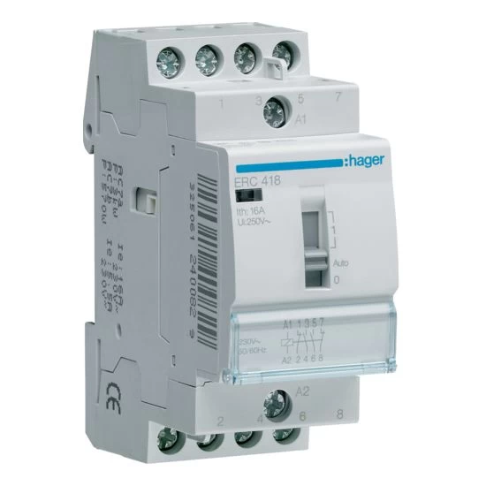 Hager ERC - Magneetschakelaar ERC418