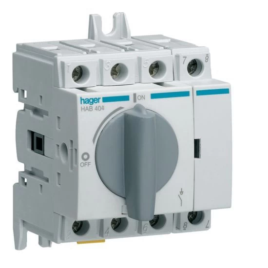 Hager HAB - Hoofdschakelaar HAB404