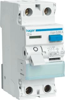 Hager Klasse A - Aardlekschakelaar CDA225G