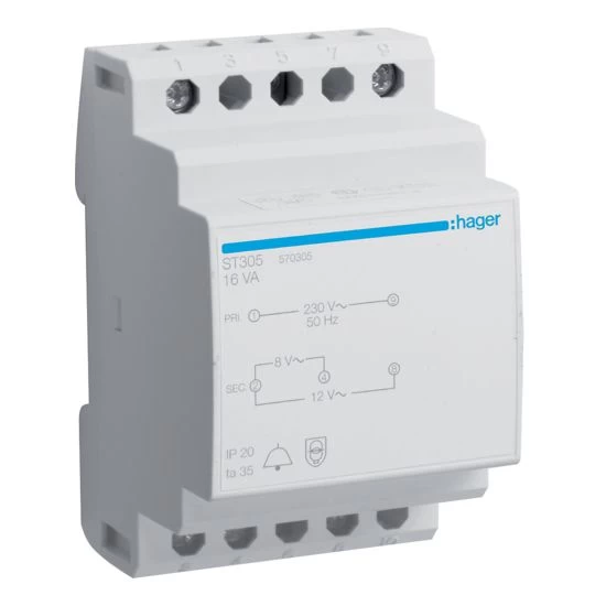 Hager ST - Beltransformator ST305