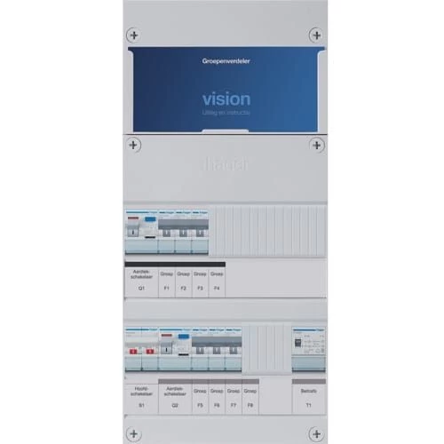 Hager Vision - Groepenkast VKG33E-T