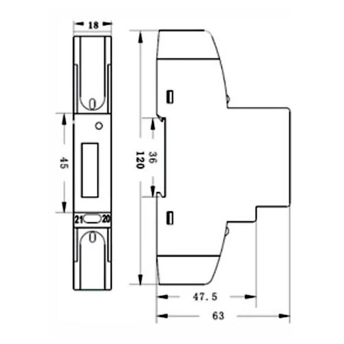INEPRO Pro - KWH-meter KWH1071DZT - Afbeelding 2