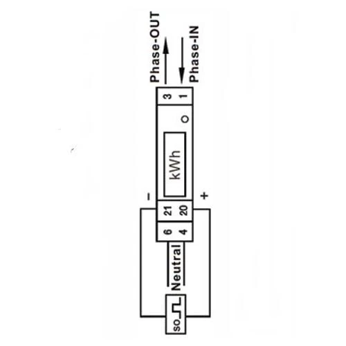 INEPRO Pro - KWH-meter KWH1071DZT - Afbeelding 3