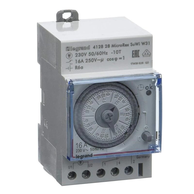 Legrand MicroRex W31 - Schakelklok 412828