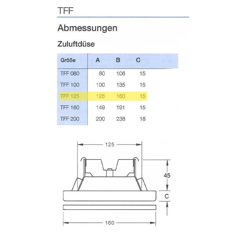 Orcon TFF - Toevoerventiel 23121012 - Afbeelding 2