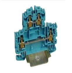 Weidmüller W - Verbindingsrijgklem WDK 4N BL