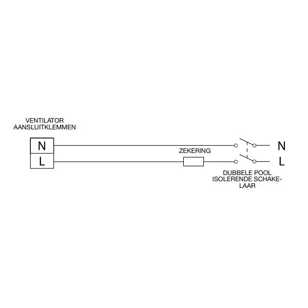 Xpelair DX100V - Badkamer-/toiletventilator X90899AW - Afbeelding 4